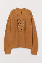 Thumbnail for your product : H&M H&M+ Jumper with lacing