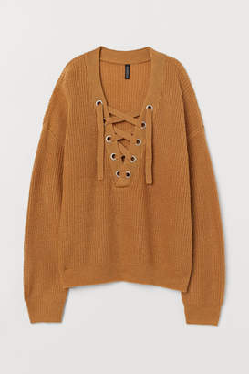 H&M H&M+ Jumper with lacing