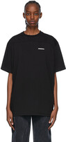 Thumbnail for your product : Ader Error Black Cotton T-Shirt