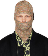 Thumbnail for your product : Aries Beige Space Dye Problemo Balaclava