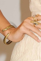 Thumbnail for your product : House Of Harlow Brass Snake Cuff with Pave Eyes