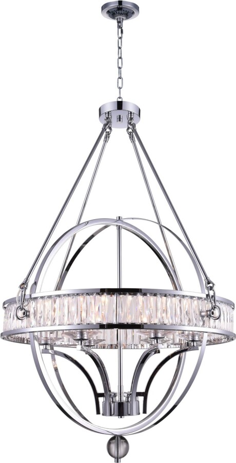 CWI Lighting Arkansas 6 Light Chandelier