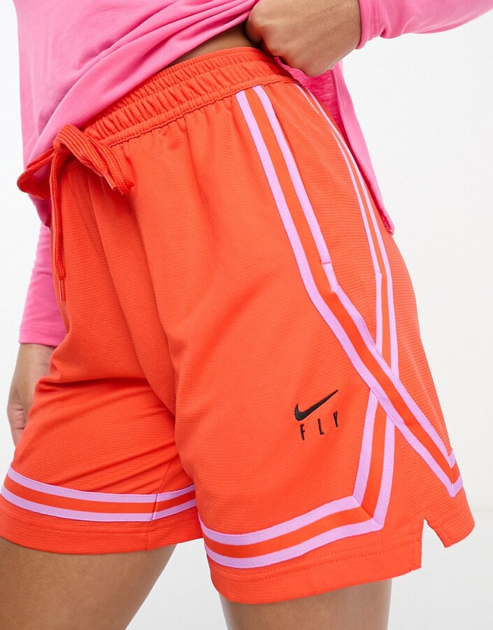 Nike, Shorts, Womens Orange Nike Drifit Shorts