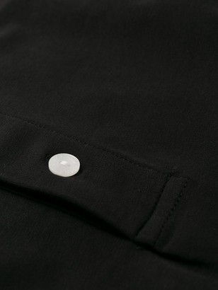 Dolce & Gabbana logo buttoned T-shirt
