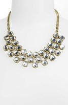 Thumbnail for your product : Stephan & Co Triple Row Stone Frontal Necklace (Juniors)