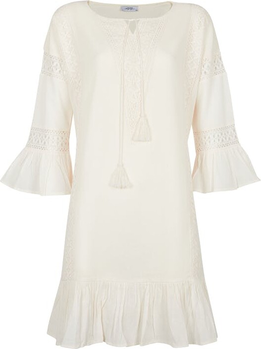Secret Language Paradiso Mini Dress - White - ShopStyle