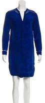 Thumbnail for your product : Rebecca Taylor Silk Long Sleeve Dress
