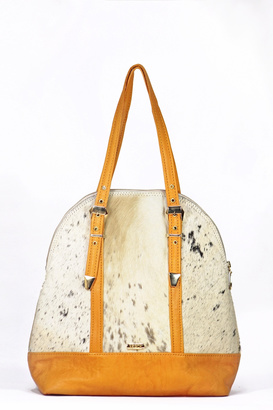 Arisch Yellow Leather Maria Bag