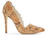 Thumbnail for your product : Alice + Olivia 'Dina Rose' Laser Cut Leather Pump (Women)