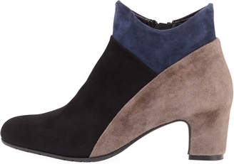 Sesto Meucci Mallia Colorblock Comfort Boot, Black