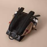 Thumbnail for your product : Burberry The Large Rucksack in Canvas Check and Leather