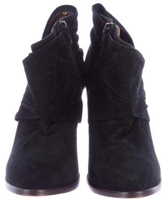 Ports 1961 Suede Round-Toe Booties