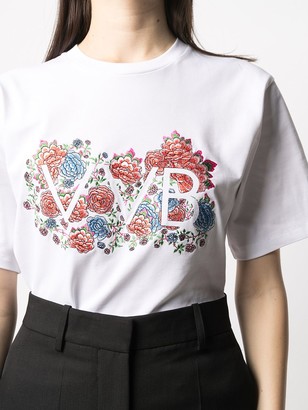 VVB logo-print short-sleeved T-shirt