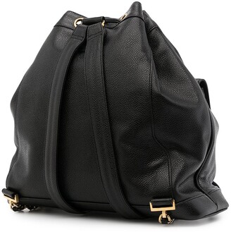 Chanel Pre Owned 1998 CC Turn-lock drawstring backpack - ShopStyle