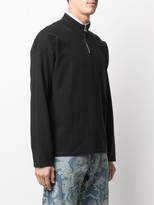 Thumbnail for your product : Martine Rose Half-Zip Fleece Jumper