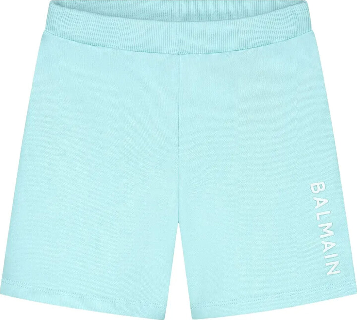 Balmain Kids Cotton Shorts