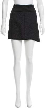 Tibi Matelassé Mini Skirt