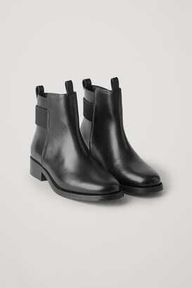 COS Leather Chelsea Boots - ShopStyle