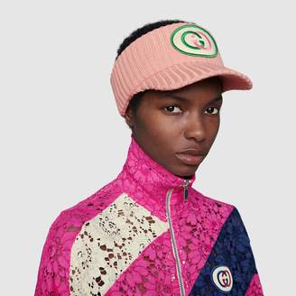 Gucci Wool visor with Interlocking G patch