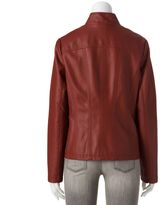 Thumbnail for your product : MO-KA Faux-Leather Motorcycle Jacket - Women's