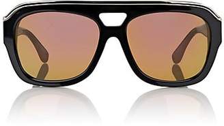 Dax Gabler Women's No04 Sunglasses - Shiny Black-Rosegold Lens