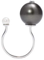 Thumbnail for your product : Delfina Delettrez White Gold and Tahitian Pearl Ring