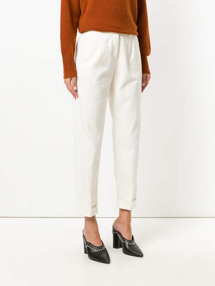 Massimo Alba cropped trousers