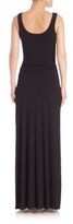 Thumbnail for your product : L'Agence Melissa Tie-Front Maxi Dress