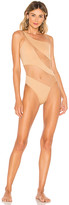 Thumbnail for your product : Norma Kamali Snake Mesh One Piece