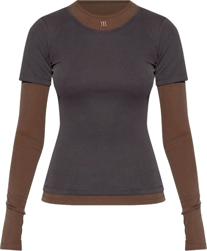 Misbhv Layered Long-Sleeve Top
