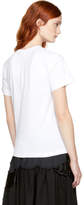 Thumbnail for your product : Comme des Garcons White Cotton T-Shirt