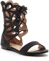 Thumbnail for your product : Sabrina InTouch Footwear Flat Laser Cut Sandal
