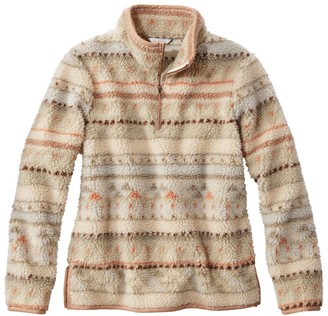 llbean womens fleece pullover