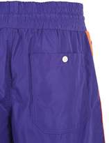 Thumbnail for your product : Diesel Logo Nylon Shorts W/ Side Bands