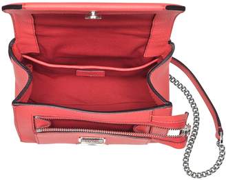 Lancel Coral Ninon Round Leather Small Flap Bag