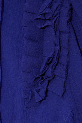 Jason Wu Jason Wu Ruffle-trimmed Silk-georgette Dress