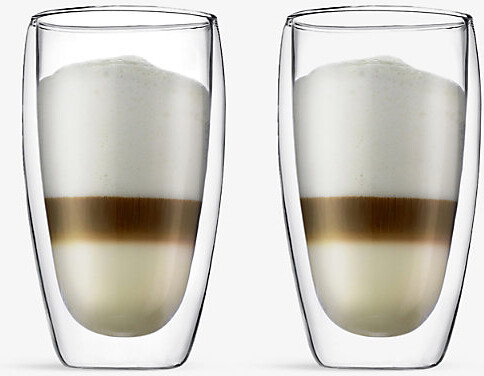 Bodum Pavina Double Wall Glasses 450ml Set Of 2