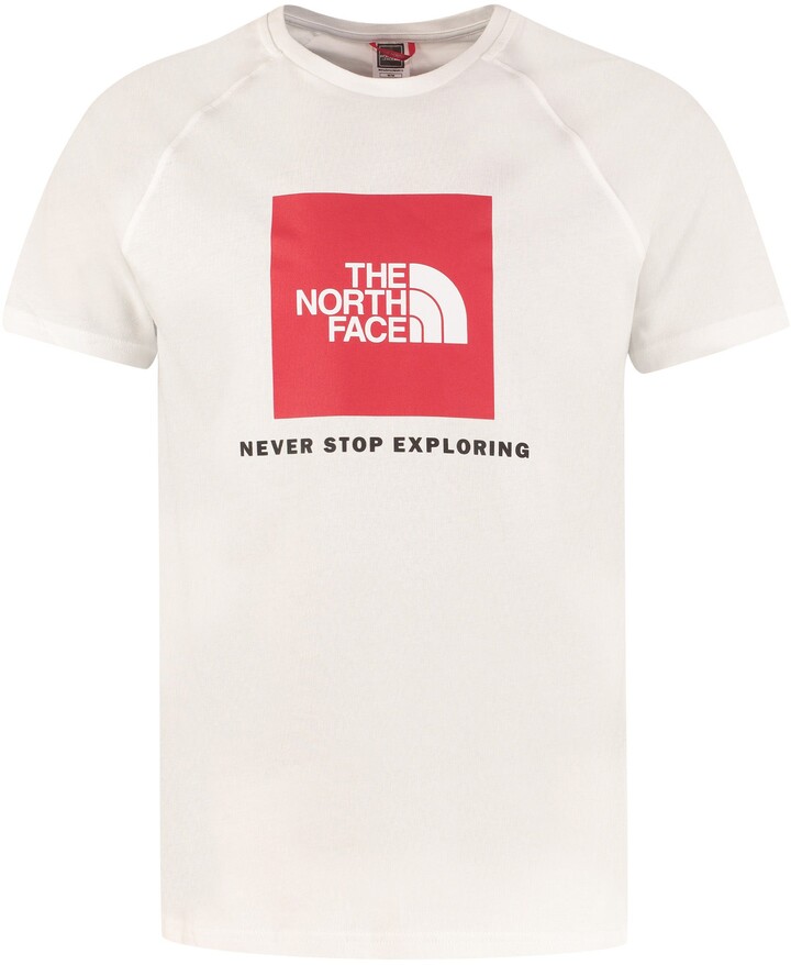 The North Face Slogan Print T-Shirt - ShopStyle