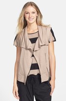 Thumbnail for your product : Kensie Drape Front French Terry Vest