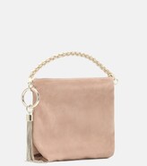 Thumbnail for your product : Jimmy Choo Callie suede clutch