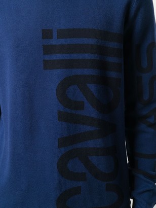 Class Roberto Cavalli Logo Print Sweatshirt