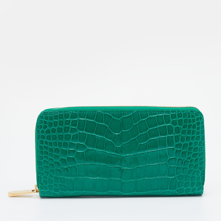 Lisa Wallet Luxury - Green Noto - Monogram Canvas - Women - Louis