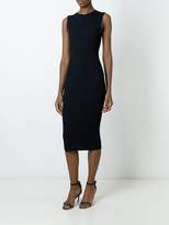 Thumbnail for your product : Victoria Beckham rear zip fitted dress