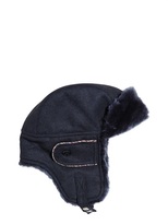 Thumbnail for your product : Paul Smith Wool Aviator Hat