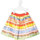 Thumbnail for your product : Mi Mi Sol Geometric Print Mini Skirt