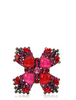 Thumbnail for your product : Erickson Beamon Pink Crystal Ring