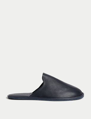 Autograph Leather Mule Slippers with Freshfeet™ - ShopStyle