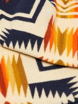 Thumbnail for your product : Pendleton Harding Wool-blend Blanket - Navy Multi