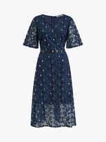 Thumbnail for your product : Yumi Floral Lace Midi Dress, Navy