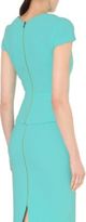 Thumbnail for your product : Roland Mouret Hato wool-crepe top